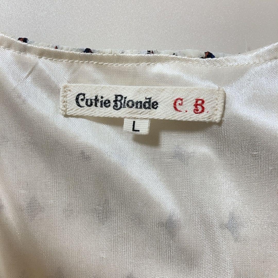 Cutie Blonde ノースリーブチュニック Lサイズ — image 3