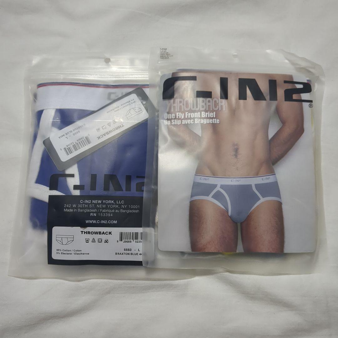C-IN2 THROWBACK ブリーフ 2枚セット Lサイズ — image 3