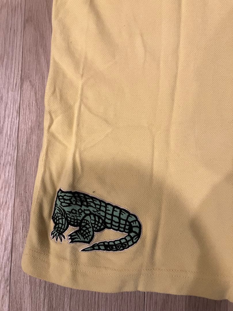 PUNK DRUNKERS 刺繍ポロシャツ イエロー — image 4