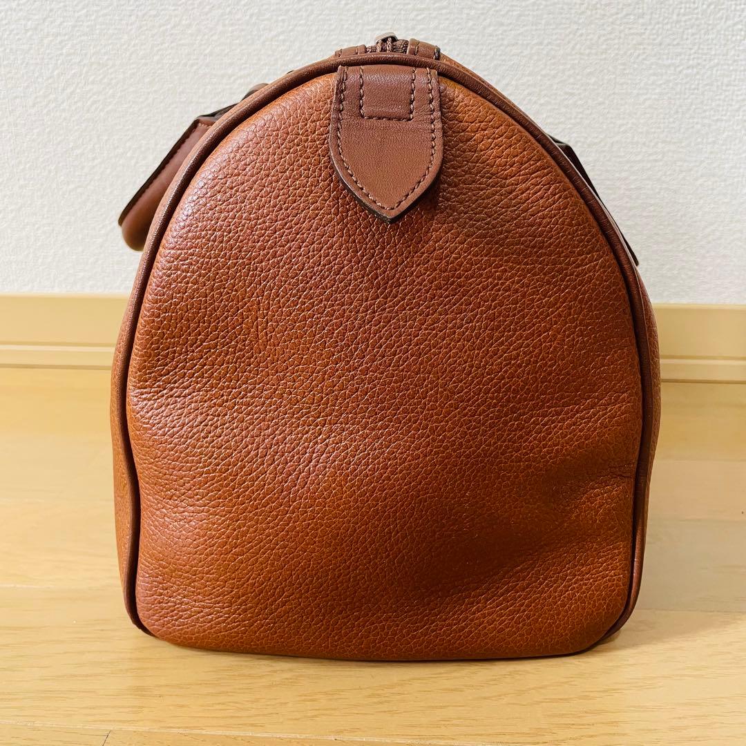 美品✨　Burberrys バーバリー ボストンバッグ ヴィンテージ レザー — image 3