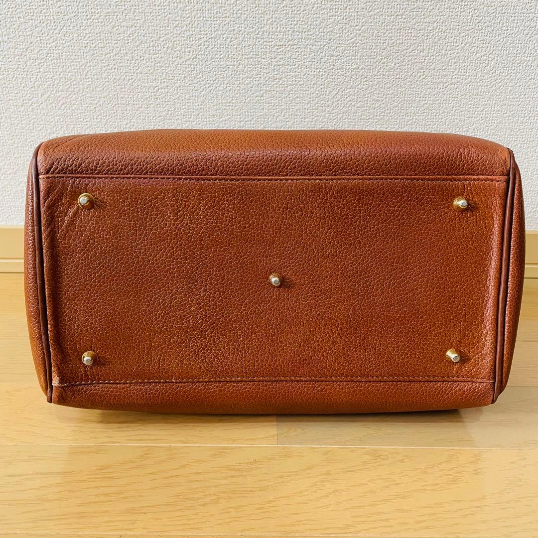 美品✨　Burberrys バーバリー ボストンバッグ ヴィンテージ レザー — image 5