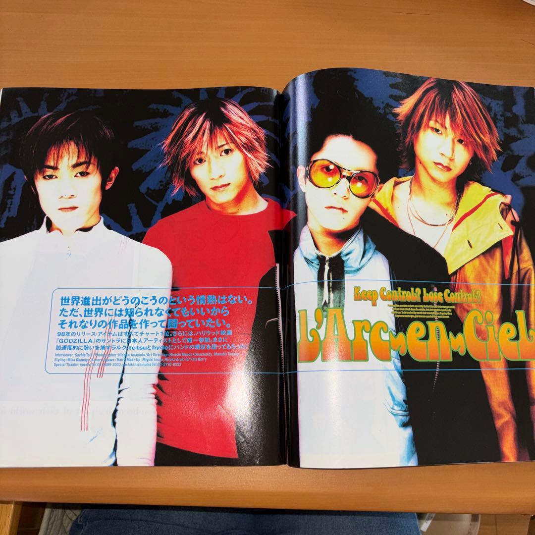 L'Arc～en～Ciel1998年6月号R&R NewSMaker No117 — image 3