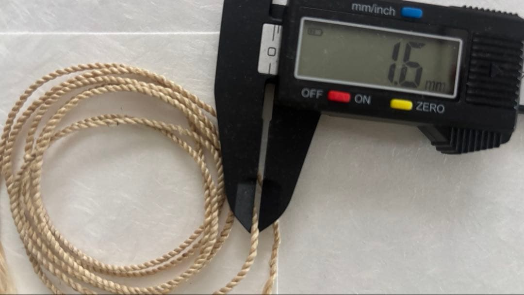国産精麻ꕤより紐110㎝ꕤ金属アレルギーでも安心 — image 2