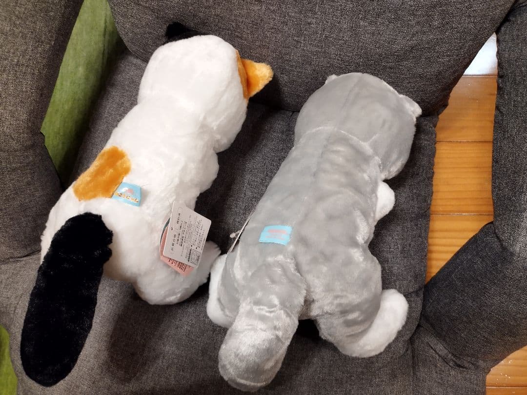 【新品】ねこ ぬいぐるみ2点セット — image 2