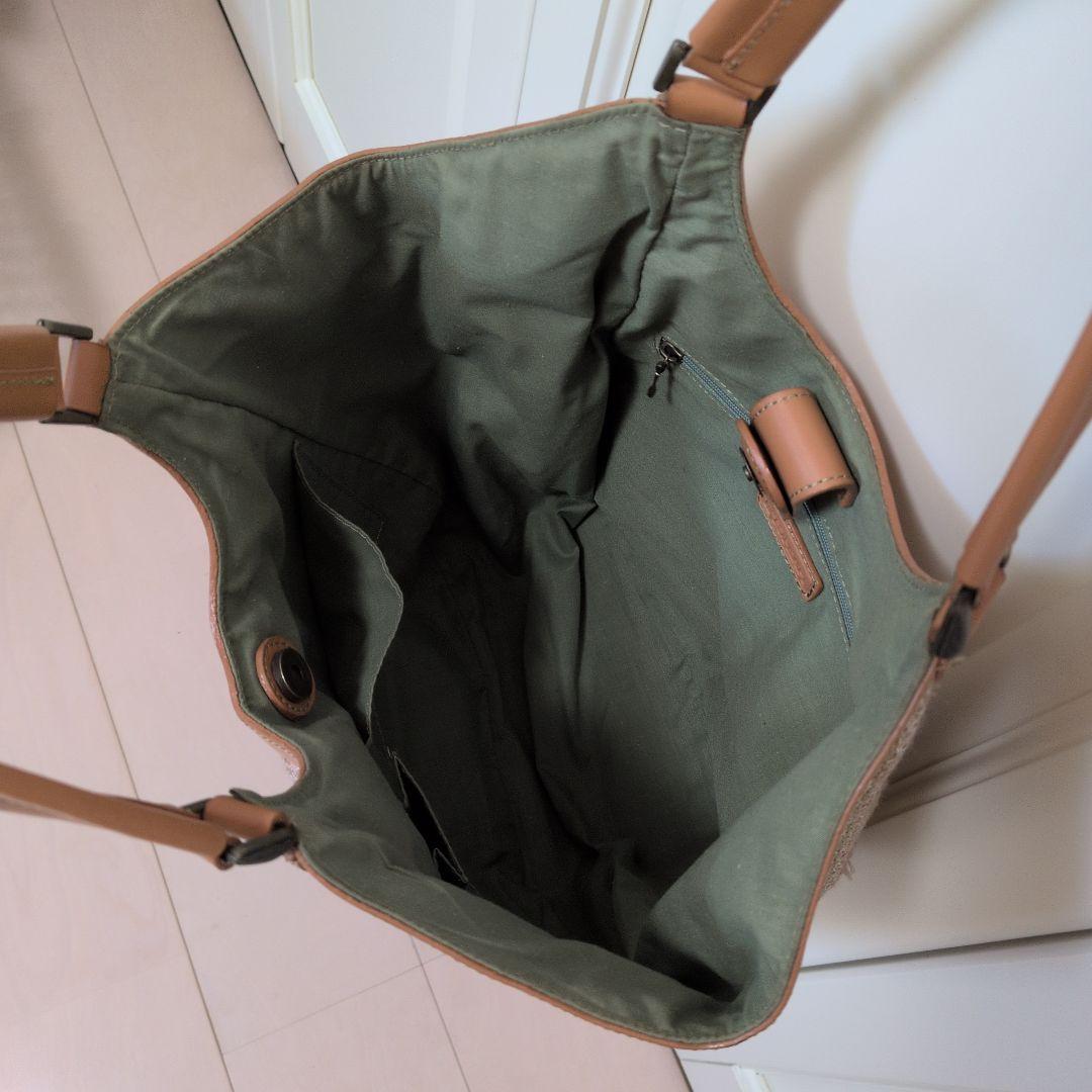 TOPKAPI　トプカピ　トートバッグ 　ピンクベージュ — image 3