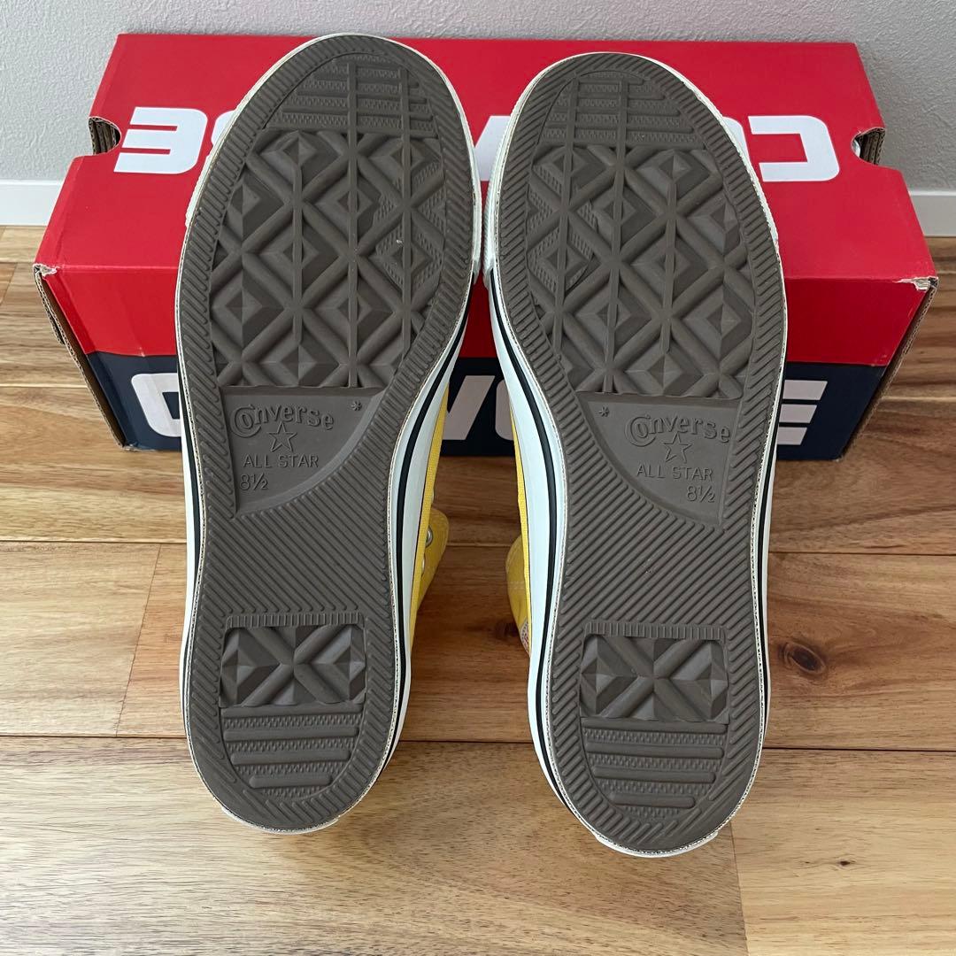 Converse All Star ハイカット イエロー 27cm — image 4