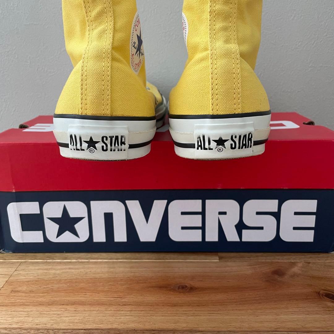 Converse All Star ハイカット イエロー 27cm — image 5