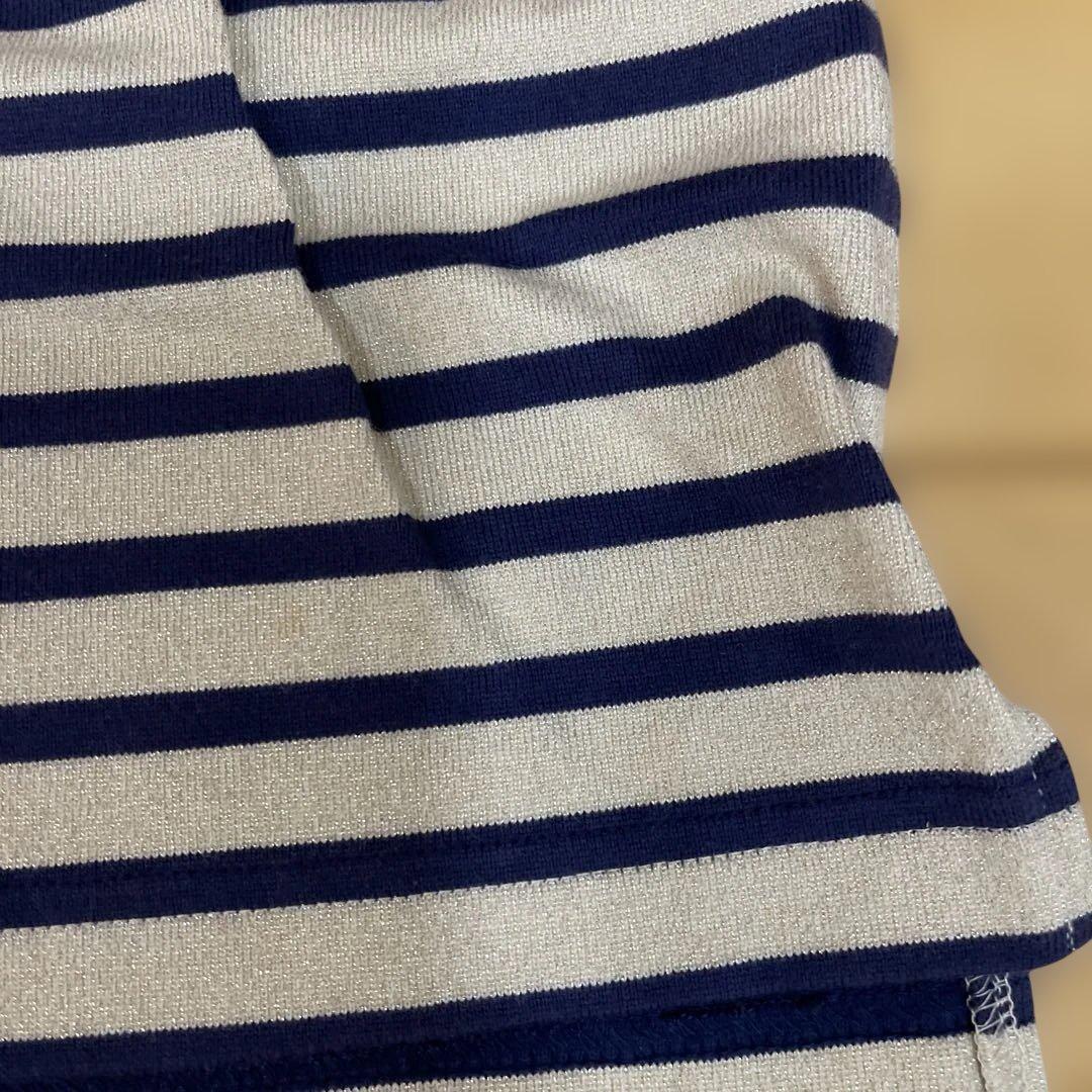 【新品】honoré ストライプ 長袖ワンピース — image 5
