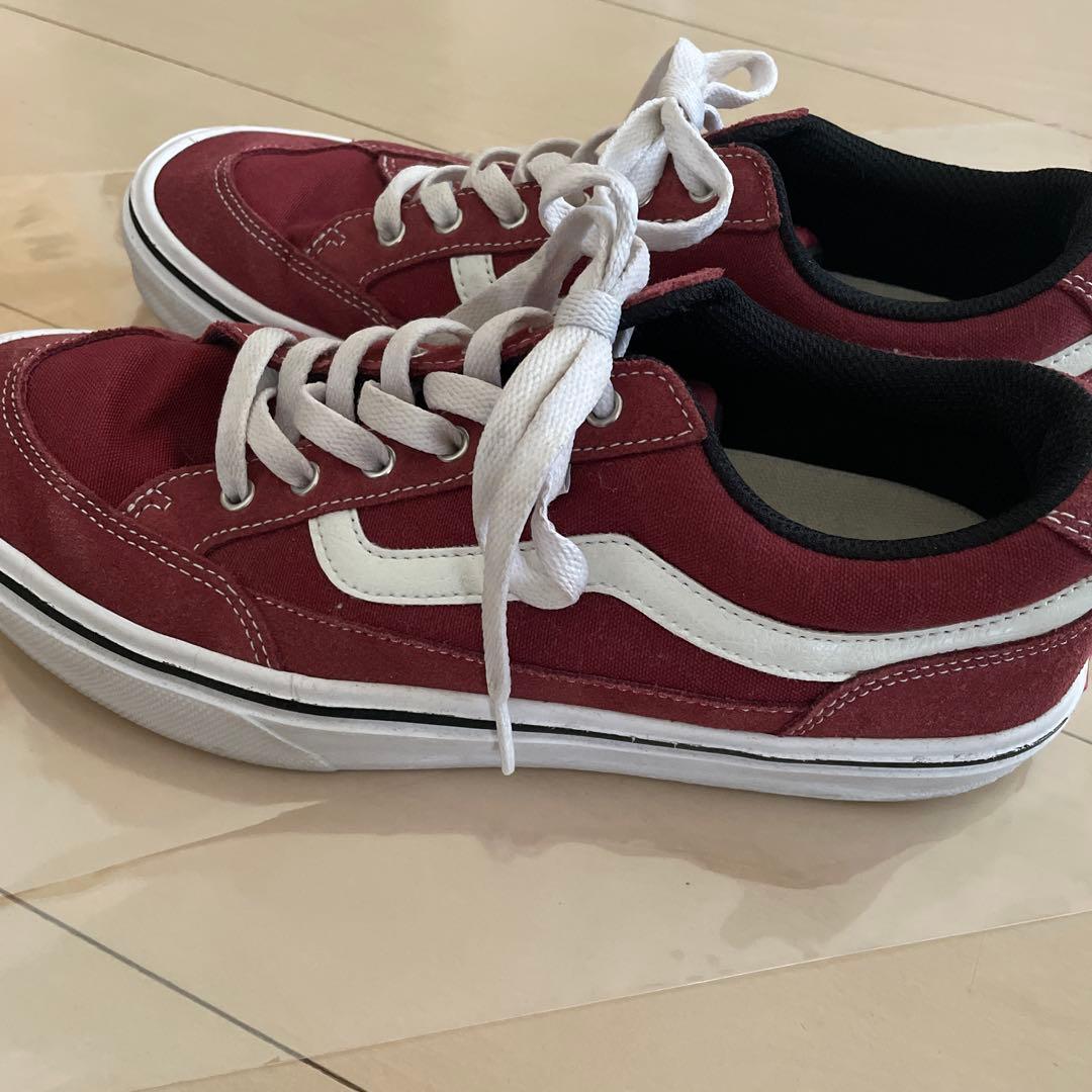 VANS スニーカー ローカット バーガンディ — image 3