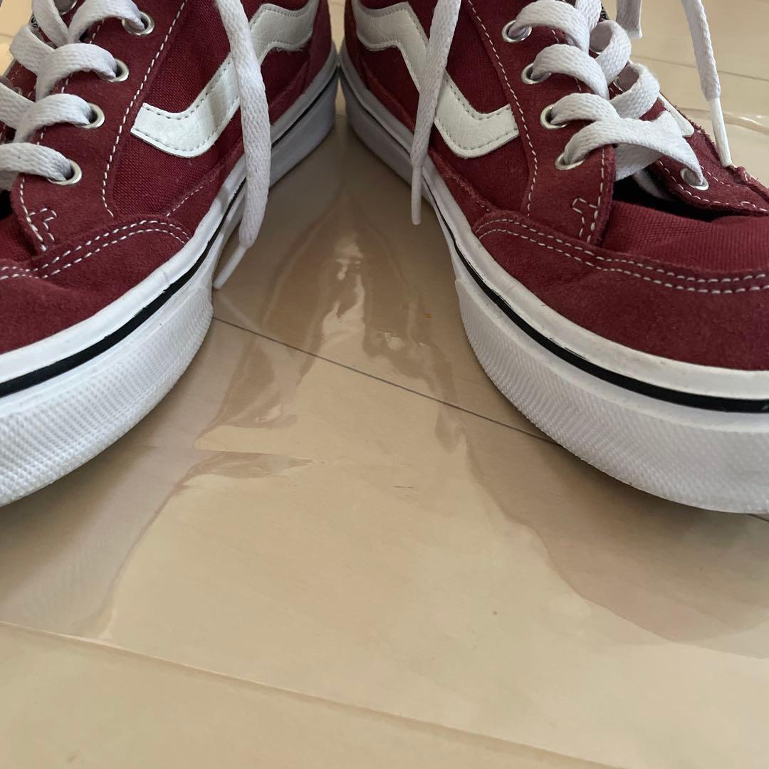 VANS スニーカー ローカット バーガンディ — image 4
