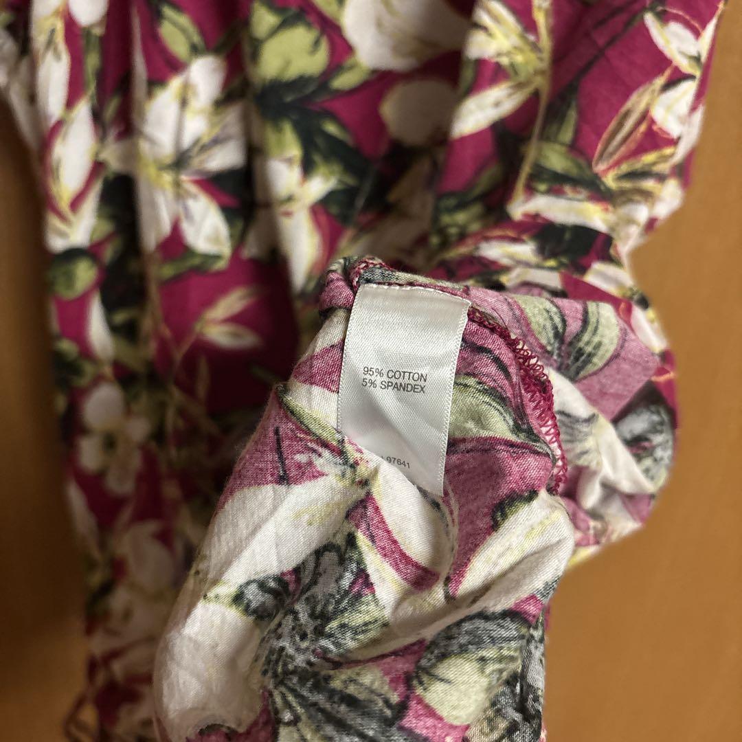 美品✨J.Jill【L】フラワープリント ノースリーブ チュニック おしゃれ — image 2