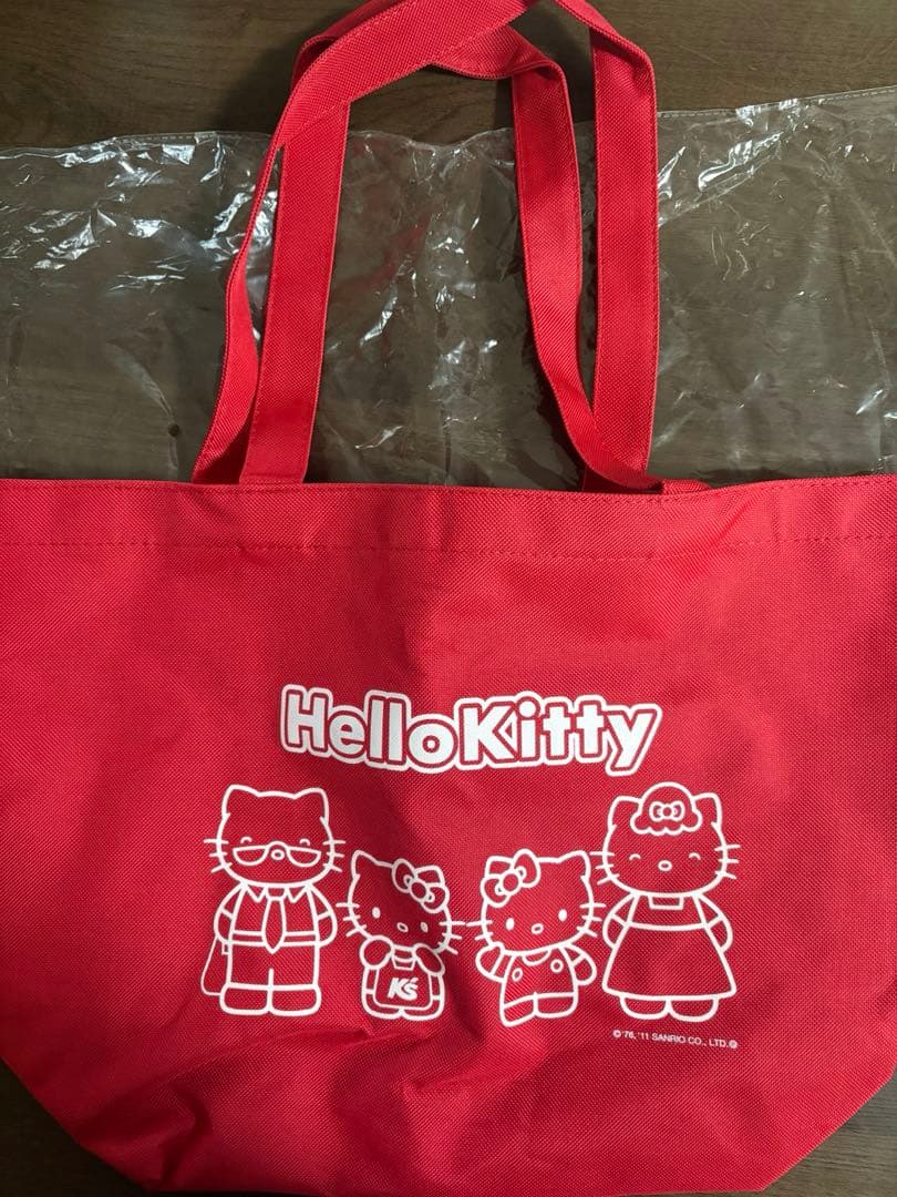 Hello Kitty オリジナル トートバッグ レッド — image 3