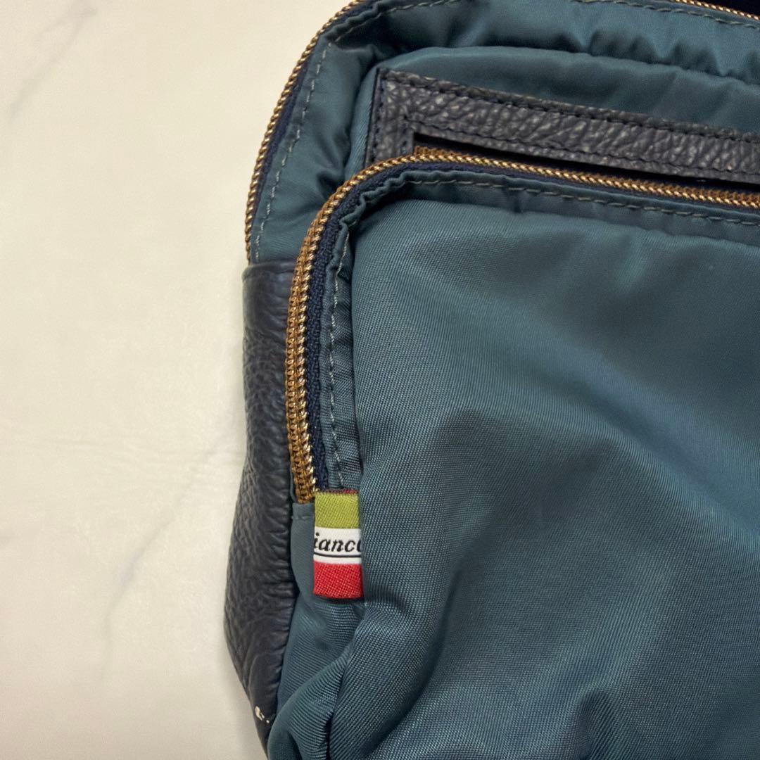 オロビアンコ ショルダーバッグ LIMONTA ナイロン レザー ネイビー — image 3
