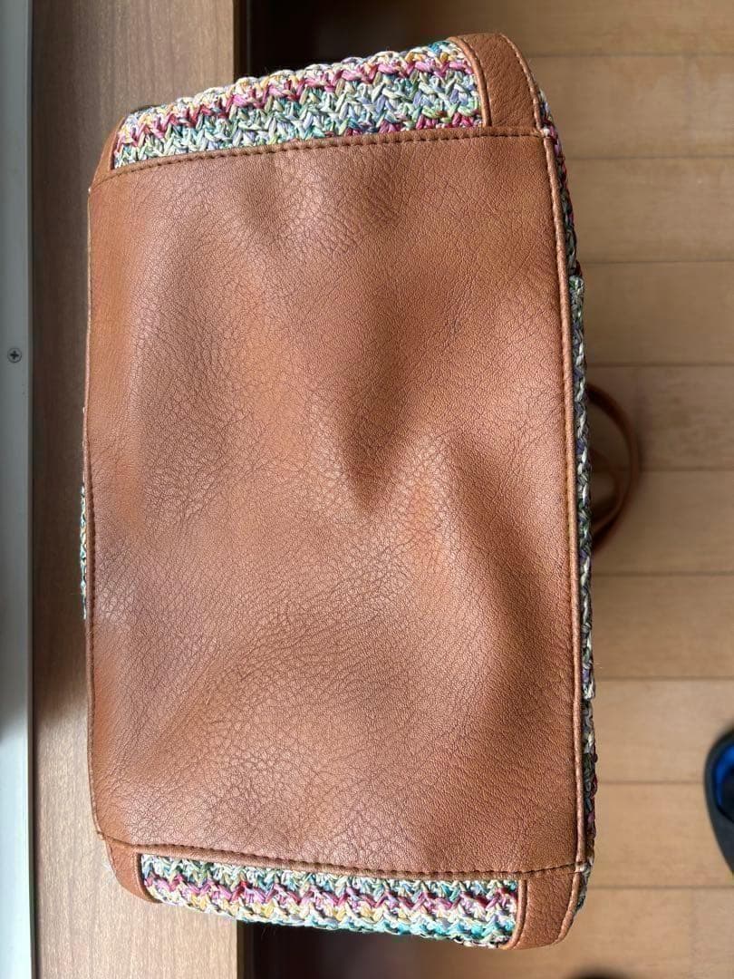 マルチカラーストライプハンドバッグ — image 5