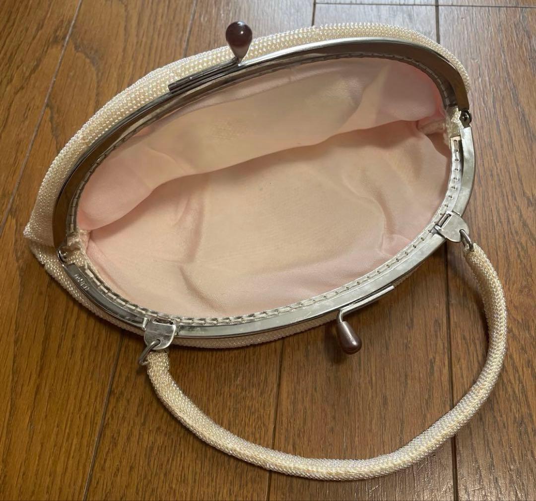 ビーズ バッグ 美品 和装小物 昭和レトロ 着物 — image 3