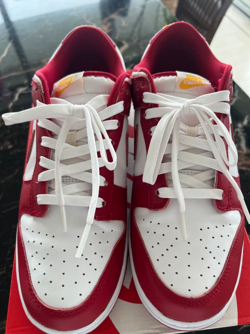 NIKE DUNK LOW RETRO "Gym Red" 28.5cm — image 2