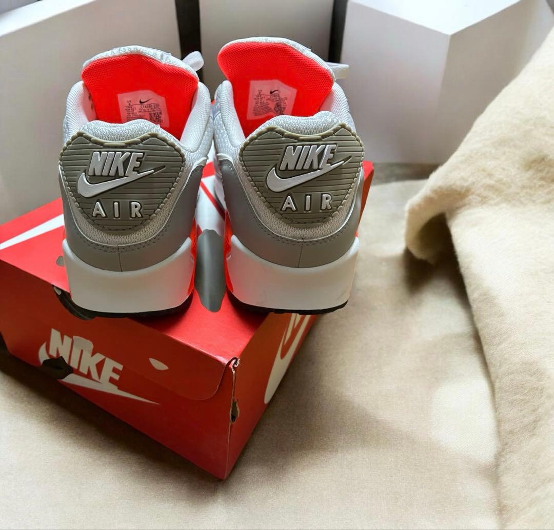 試し履きのみ　超美品　NIKE エアマックス90 オレンジ　27cm — image 3