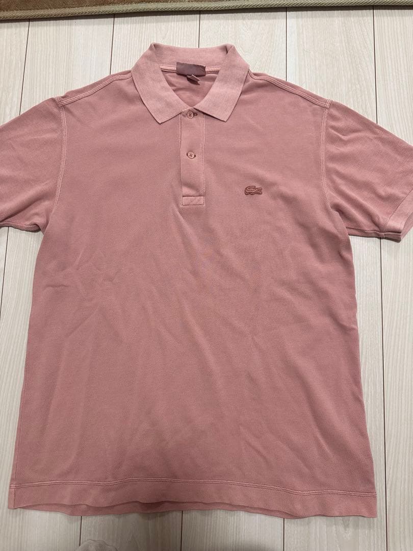 LACOSTE ラコステ半袖 CLASSIC FIT ピンク サイズ4 L相当 — image 2