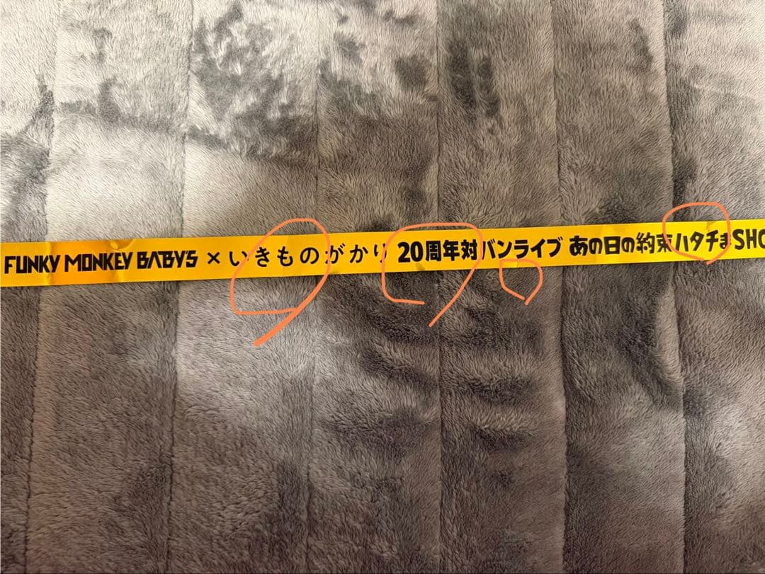 いきものがかりとファンモン20周年LIVE 金テープ — image 3