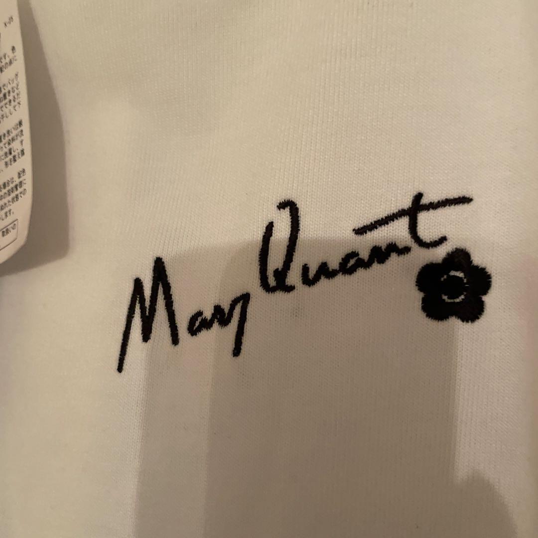 MARY QUANT ☆ロゴ刺繍 Tシャツ ホワイト袖と後ろのタックが可愛い♡ — image 3