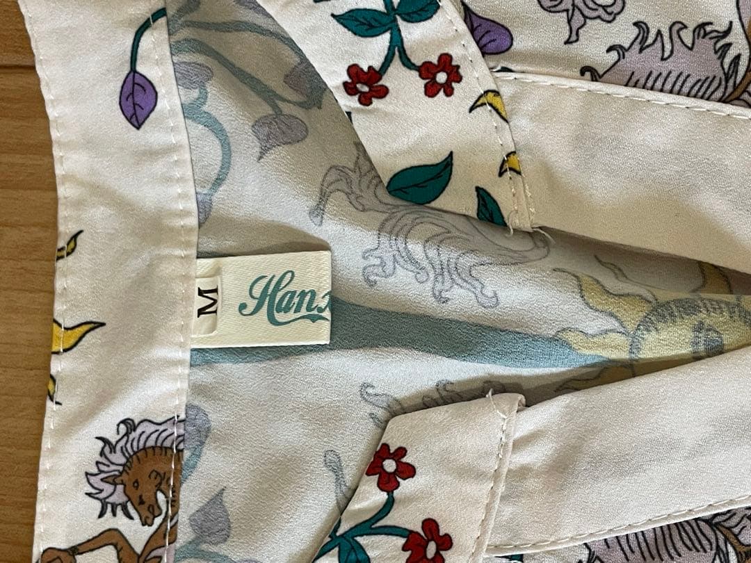 HANXINER ハンシナー ブラウス Mサイズ　レース 太陽 馬 ハート — image 3