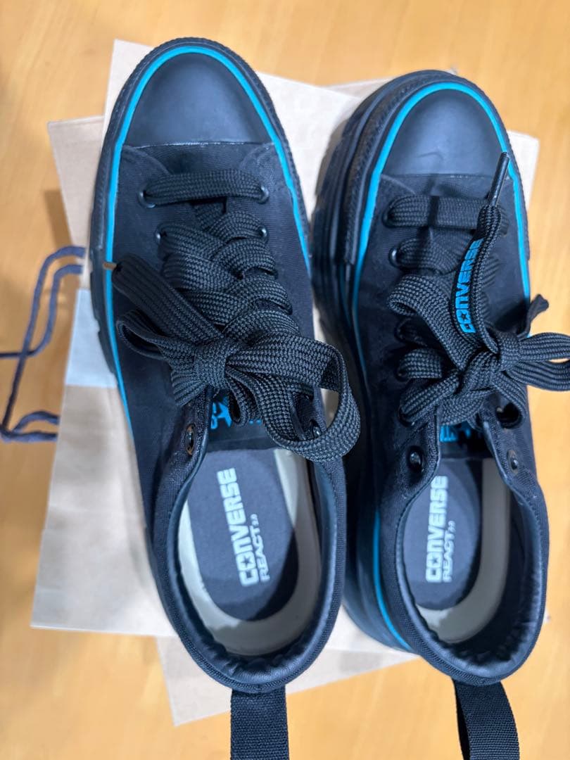 Converse All Star 厚底スニーカー ブラック — image 2