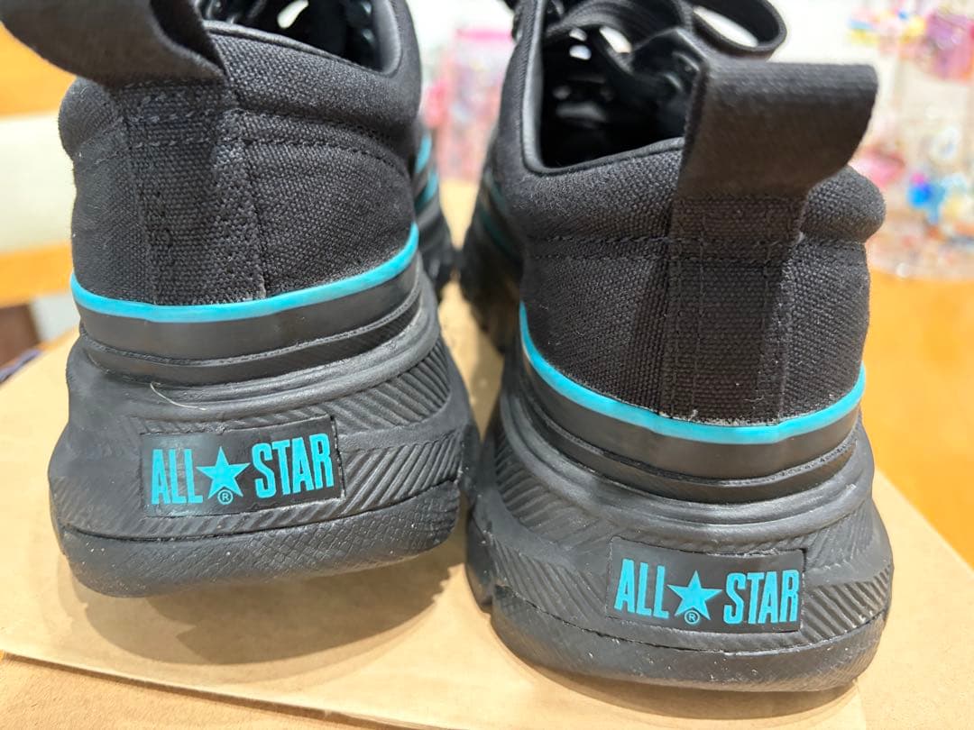 Converse All Star 厚底スニーカー ブラック — image 3