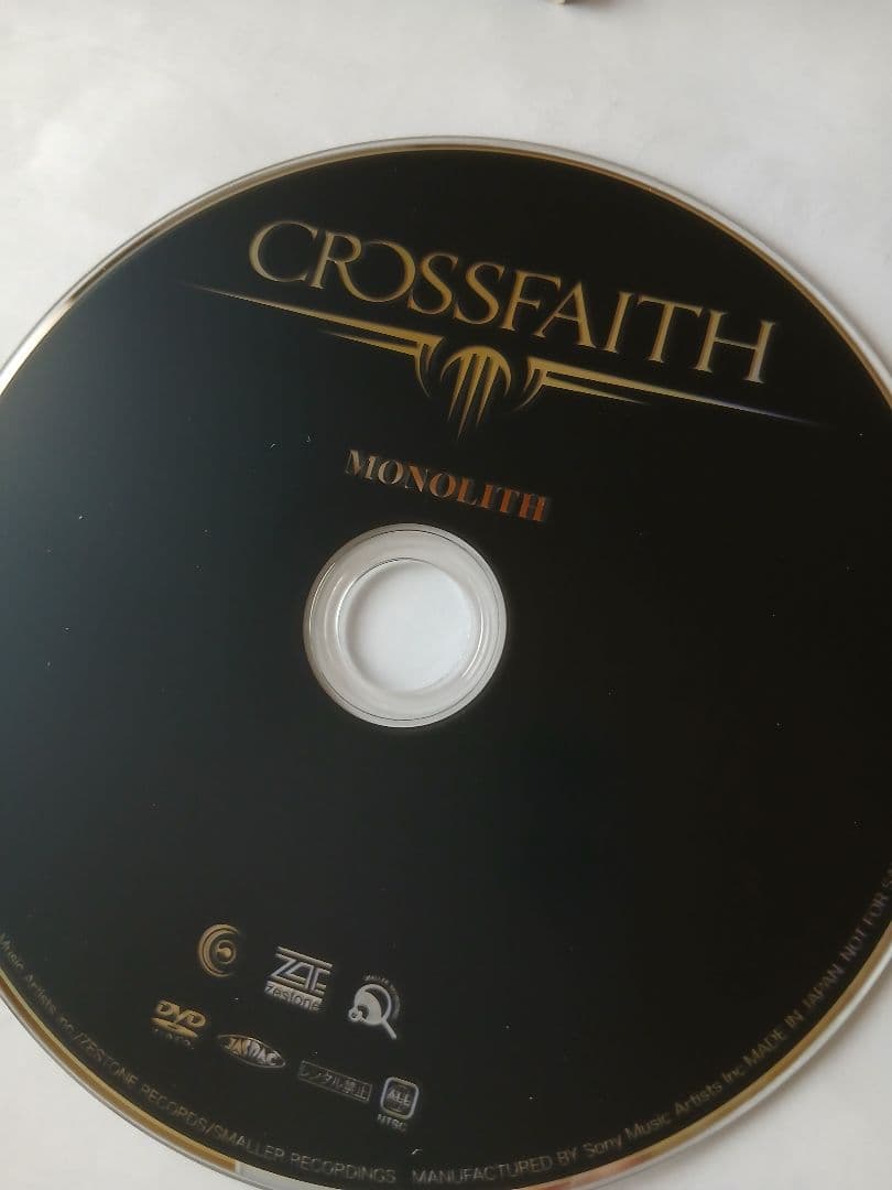 CROSSFAITH MONOLITH DVD中古品 — image 2