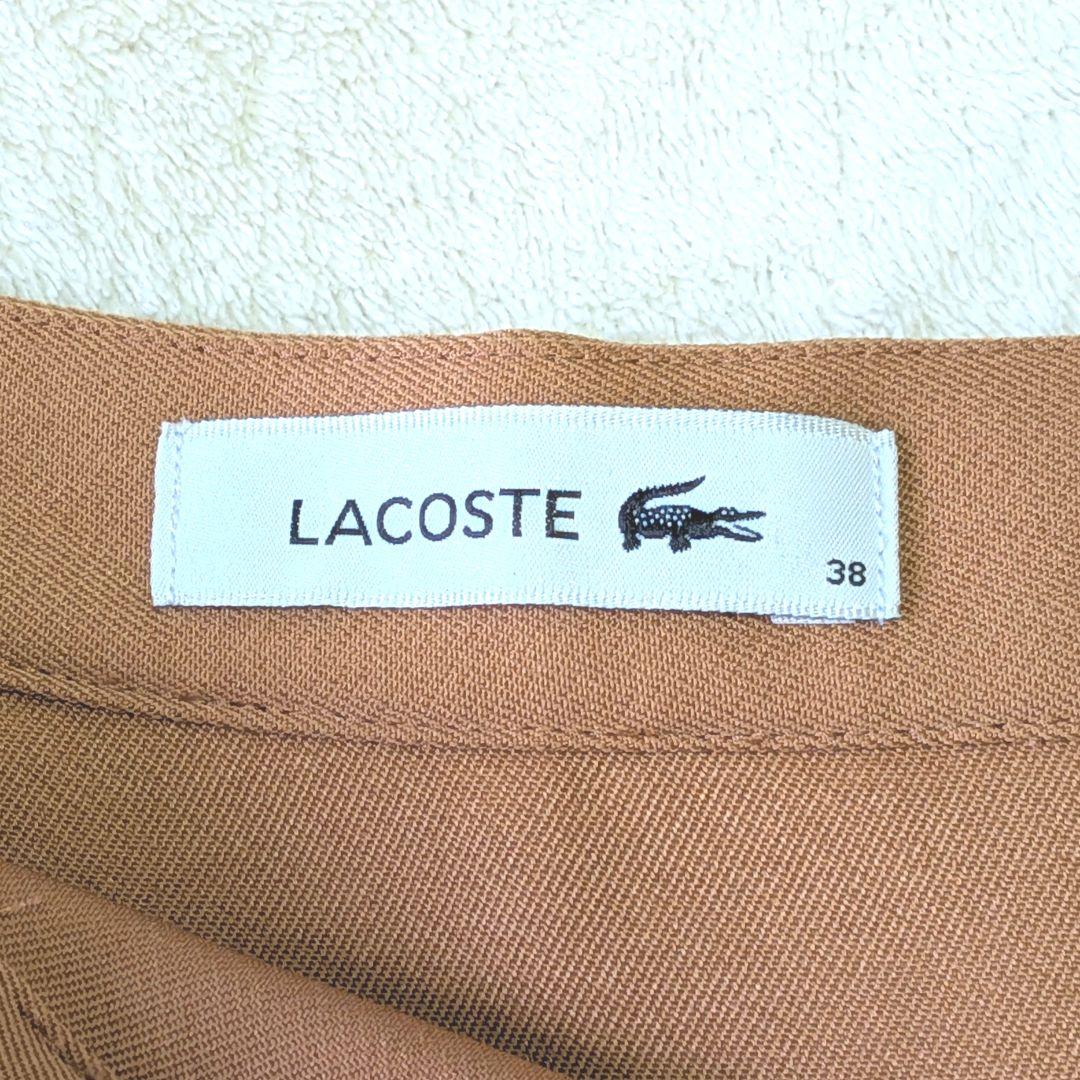 LACOSTE　ウエストボタンテニススカート　プリーツスカート　ワニ刺繍　38 — image 5
