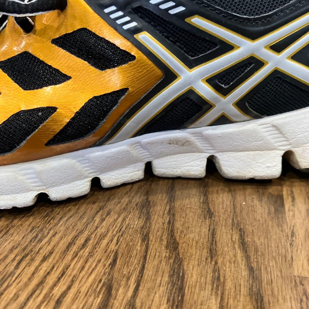 ASICS スニーカー TJA112 25.0cm ブラック ゴールド — image 5