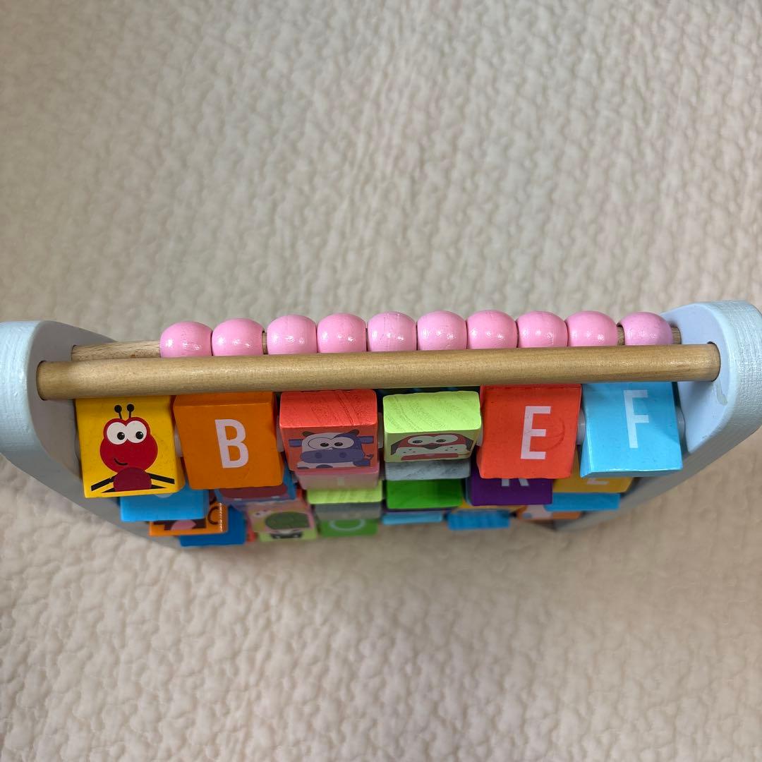 J'adore 木製 知育玩具 アルファベット そろばん — image 5