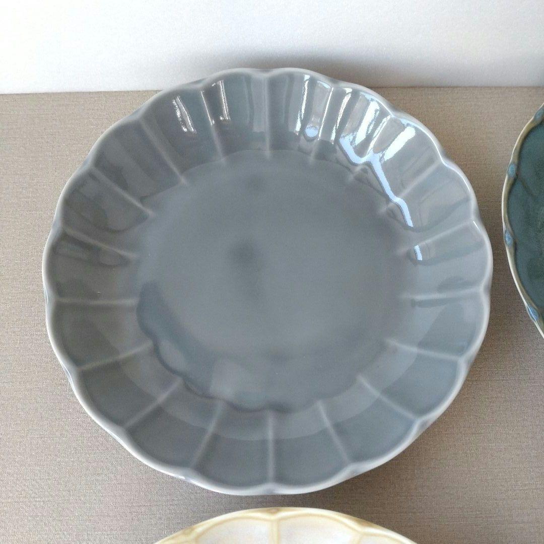 【4枚】新品 日本製 美濃焼 リンカ 深皿 カレー パスタ皿 — image 4