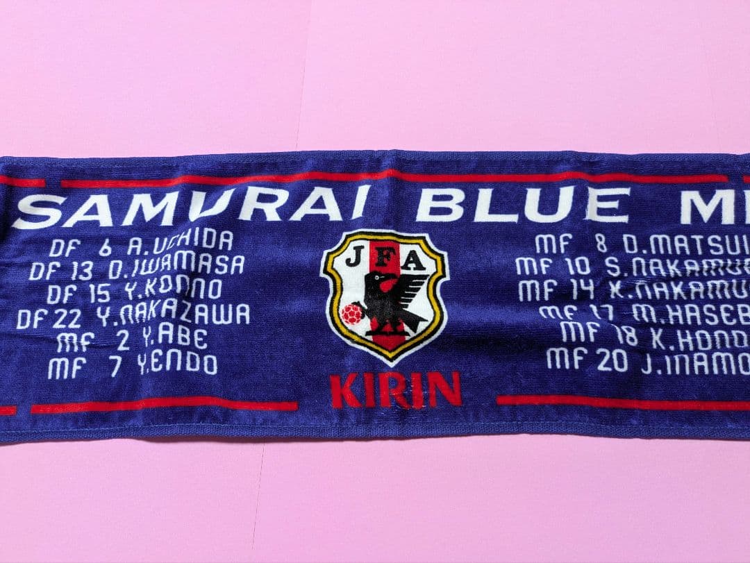 レア☆KIRIN☆2010SAMURAI BLUEマフラータオル2枚☆新品未使用 — image 5