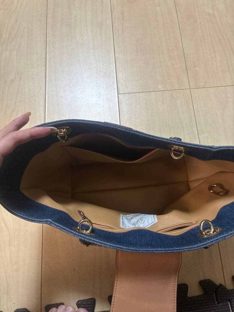 Rady デニム チェーン ハンドバッグ — image 4
