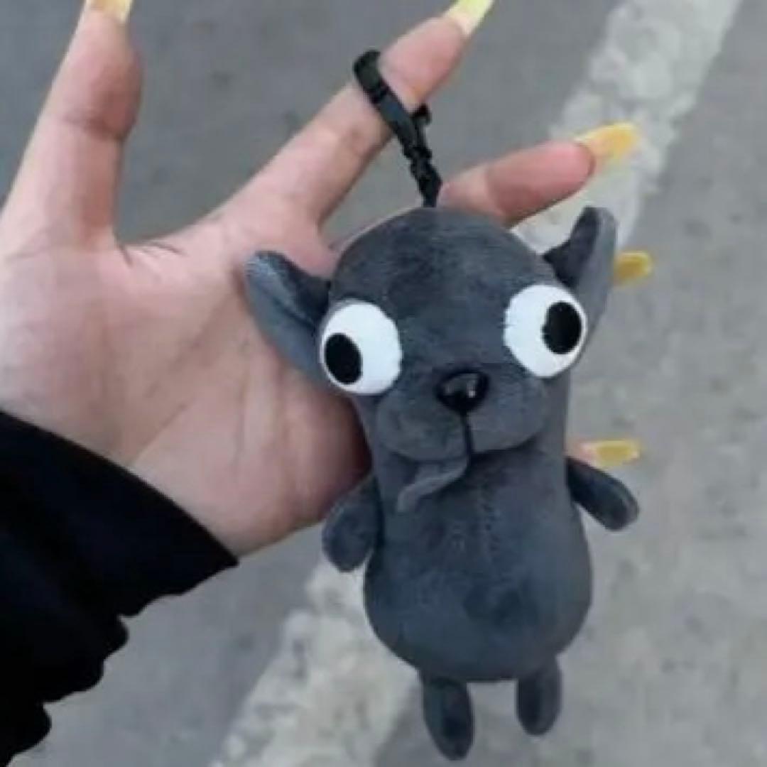 チワワ ぬいぐるみ ホワイト　一匹　犬のキーホルダーとバッグチャーム — image 4