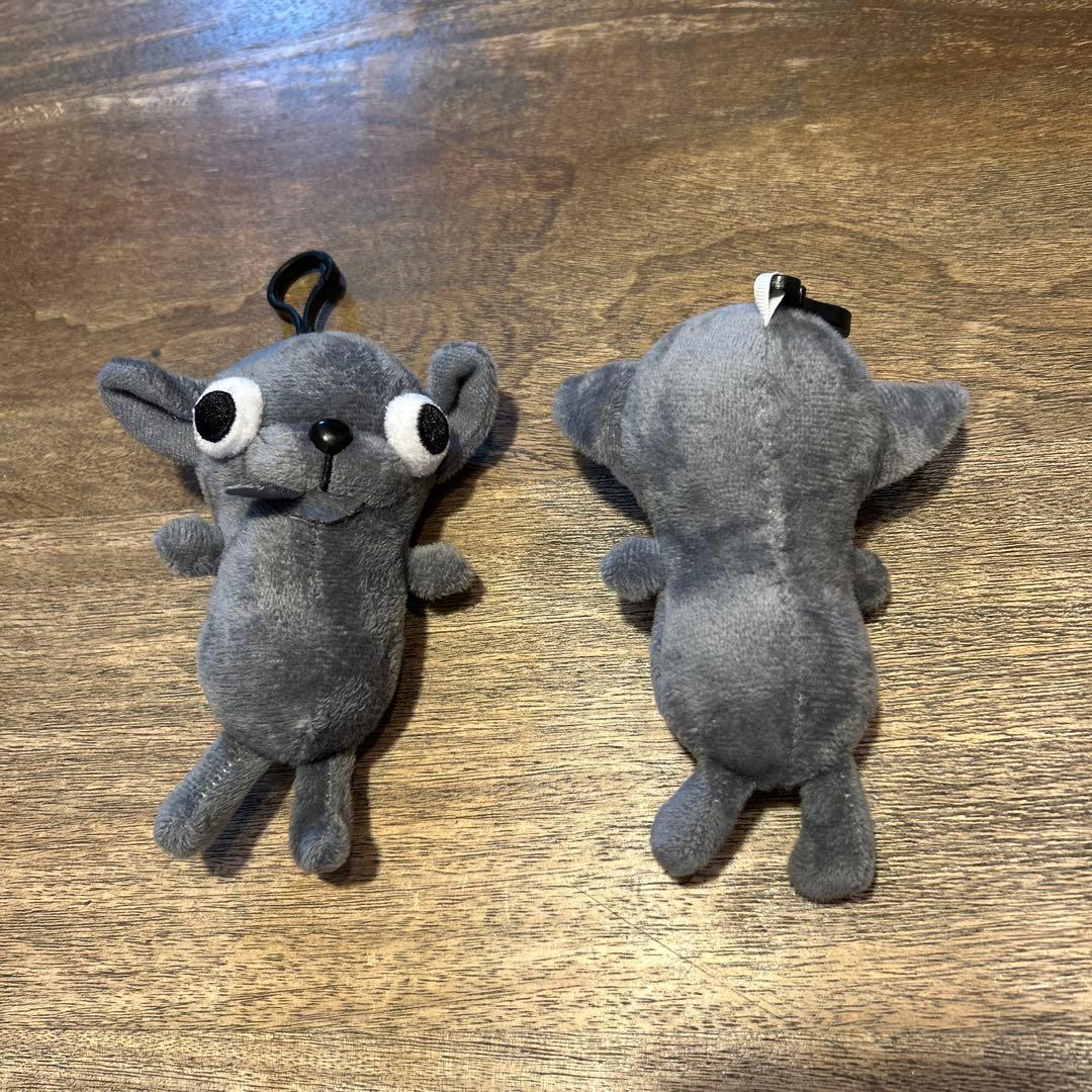 チワワ ぬいぐるみ ホワイト　一匹　犬のキーホルダーとバッグチャーム — image 5