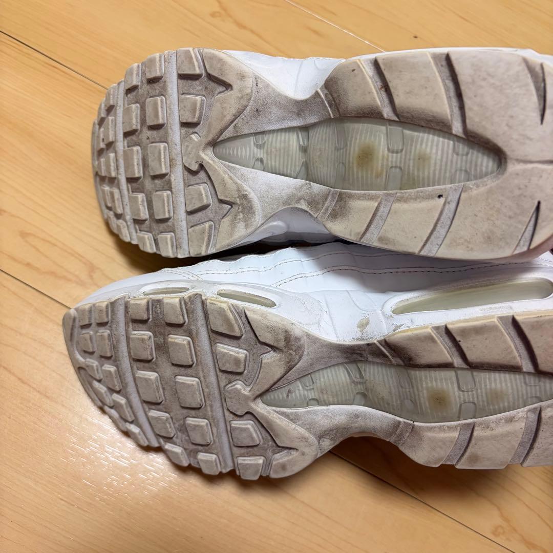 NIKE AIR MAX 95 ホワイト スニーカー — image 4