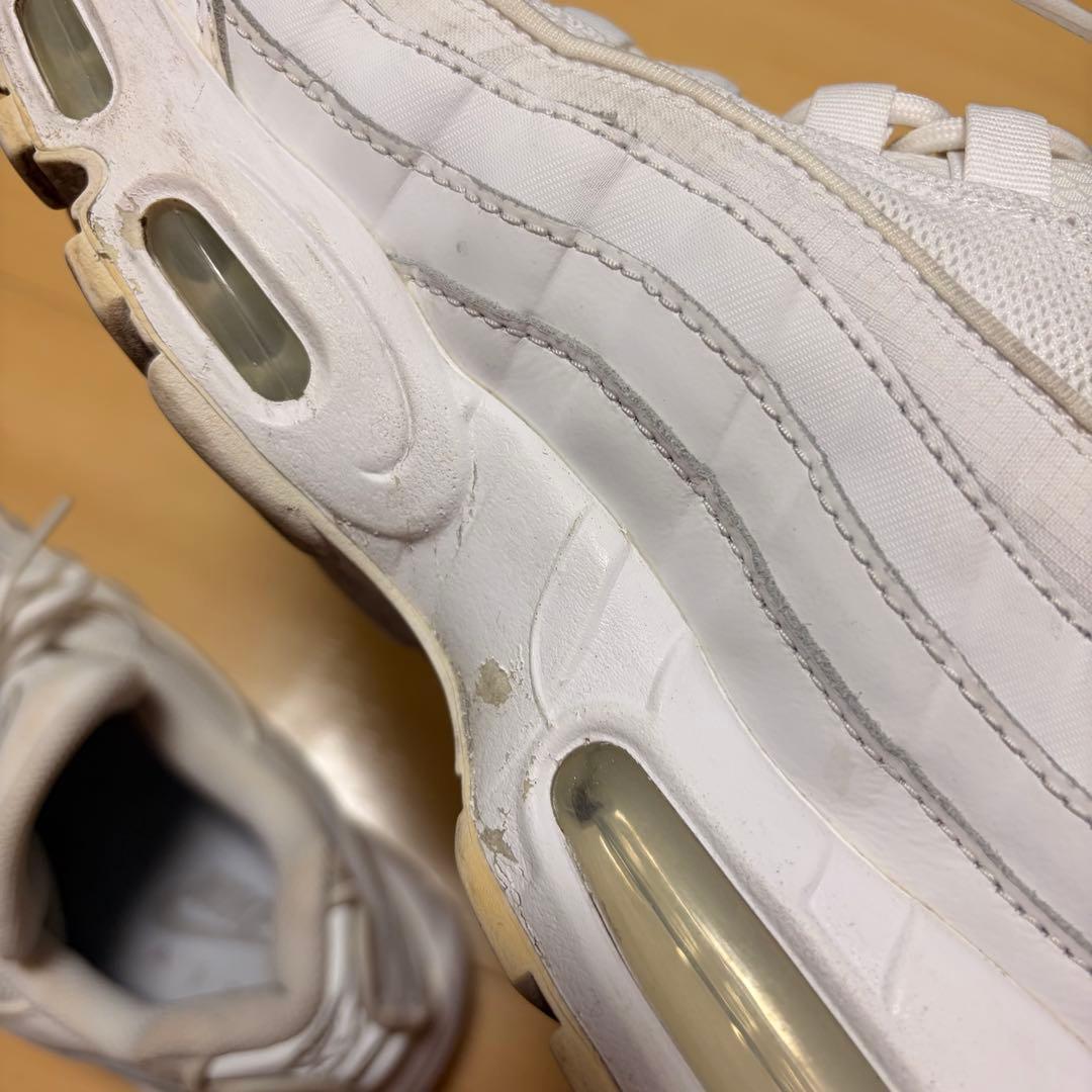 NIKE AIR MAX 95 ホワイト スニーカー — image 5