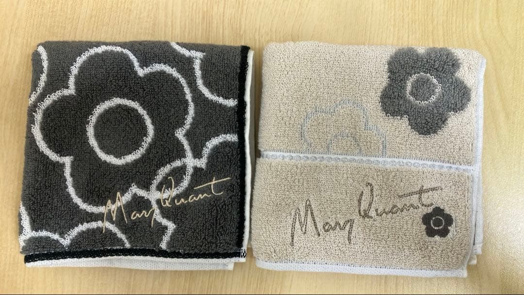 MARY QUANT マリークワント タオルハンカチ 2枚セット ハンドタオル — image 2