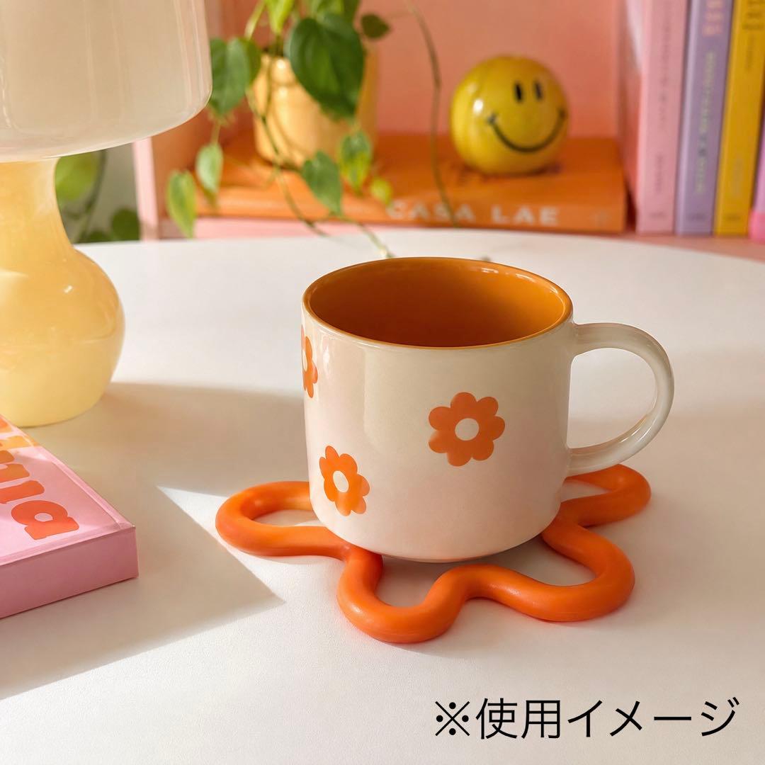 お花コースター(ブルー) — image 3