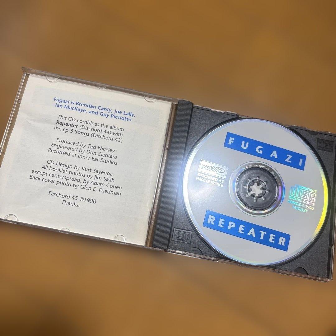 Fugazi Repeater + 3 Songs CD — image 3