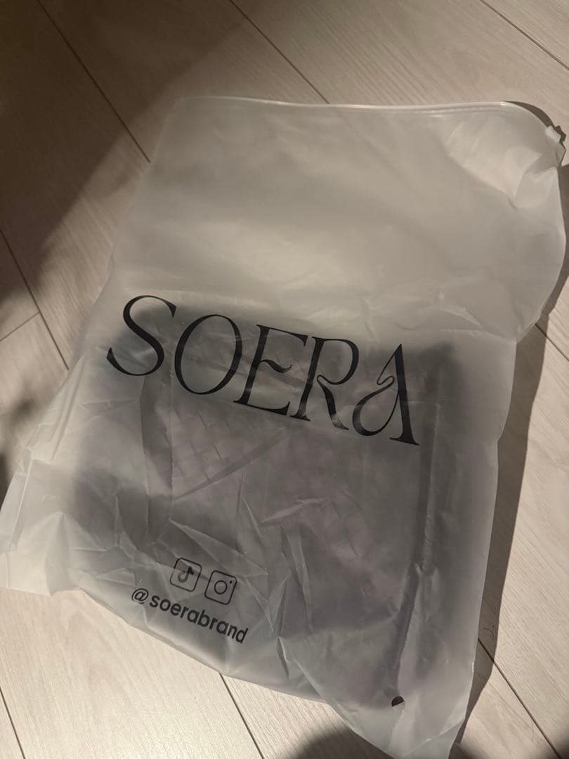 新品【soera】織りバッグミニ　ブラウン — image 5