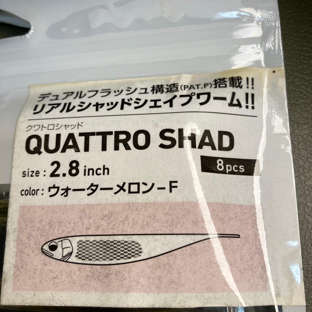 Daiwa QUATTRO SHAD 2.8インチ ウォーターメロンF — image 3