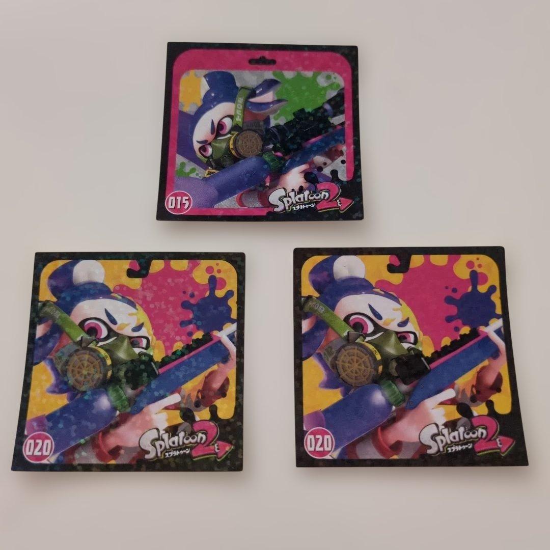 Splatoon 2 ステッカー 015 020 3枚セット — image 2