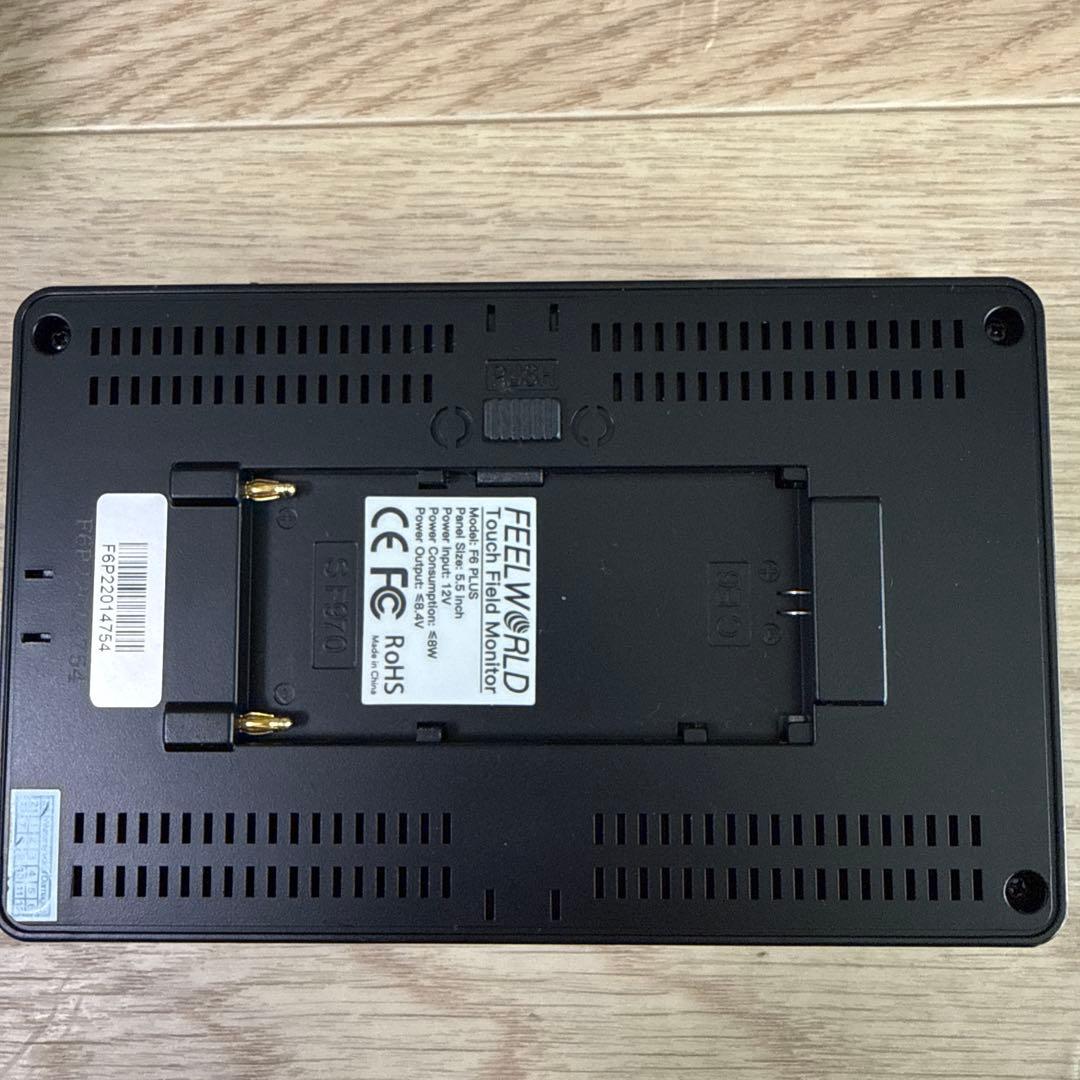 【PSE認証取得】Feelworld F6 Plus V2 バッテリーセット — image 2