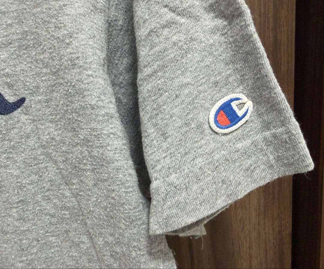 チャンピオン 半袖 Tシャツ グレー S — image 4