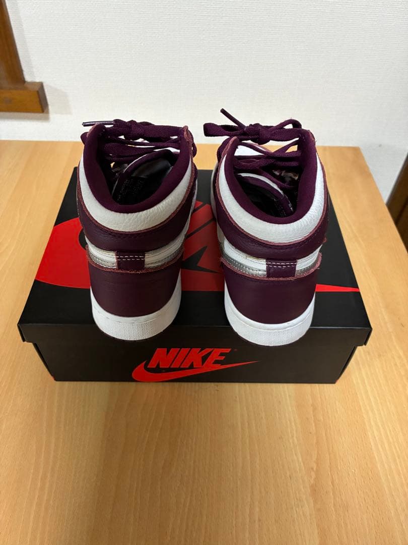 ★超美品★ナイキ エアジョーダン1 ハイ OG "ボルドー" 23.0㌢ — image 5