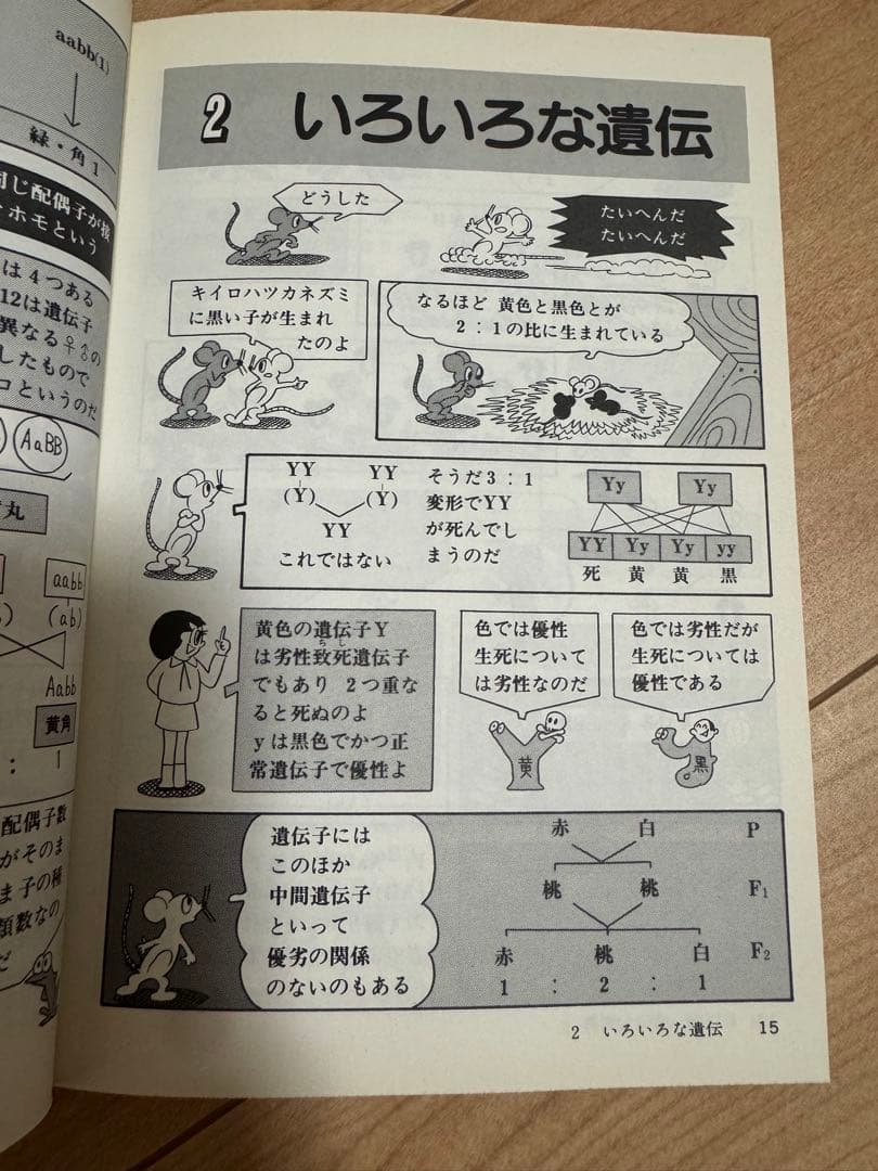 ピー子とキュー太のまんが講座 生物 上下巻セット — image 4