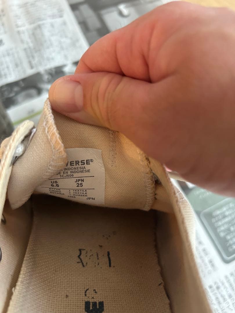 converse コンバース　スニーカー　メンズ　ウィメンズ　25センチ — image 5