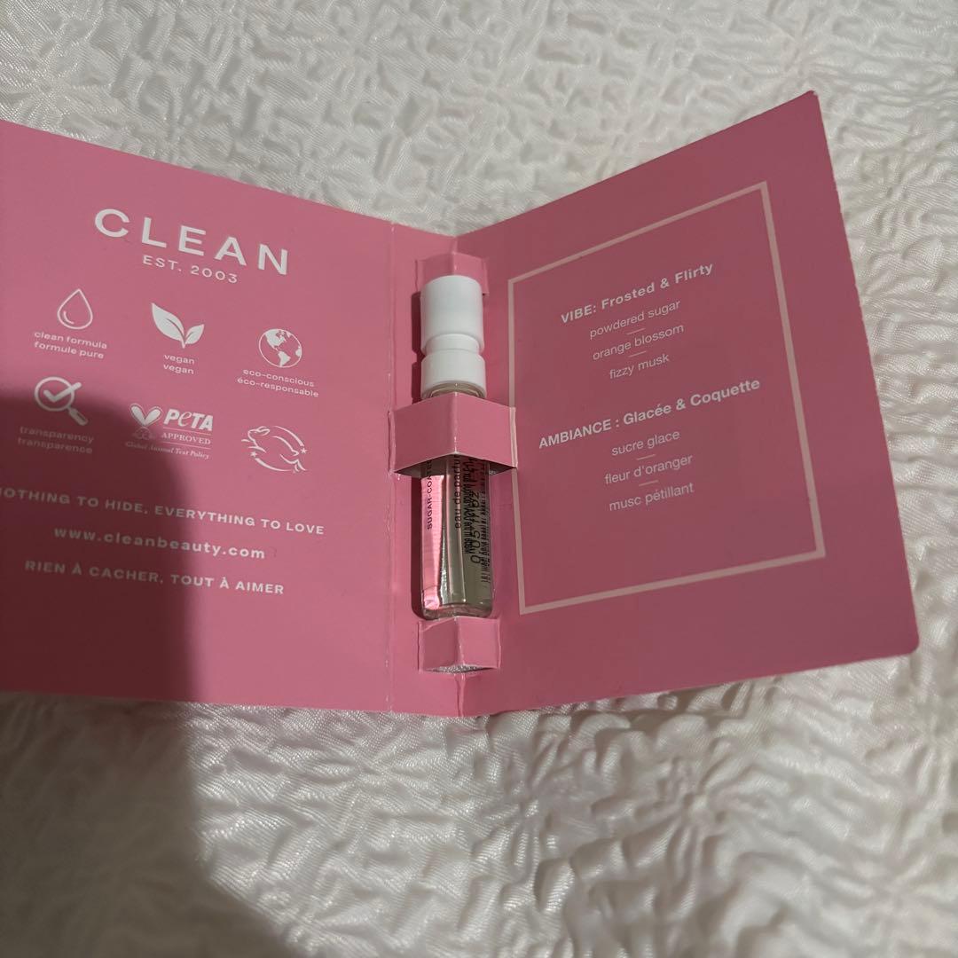 【新品】CLEAN SUGAR COATED 香水サンプル 1.5ml — image 3